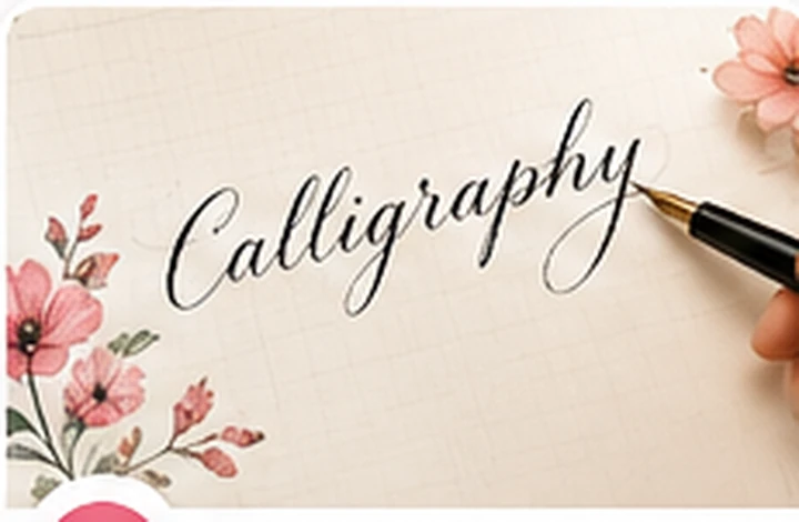 Mẫu chữ Calligraphy trang trí